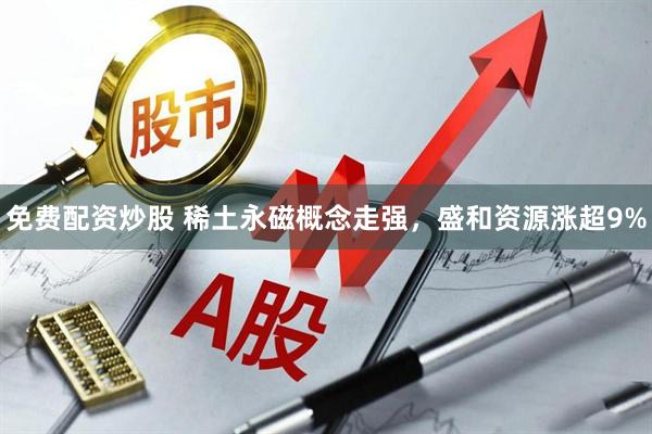 免费配资炒股 稀土永磁概念走强，盛和资源涨超9%